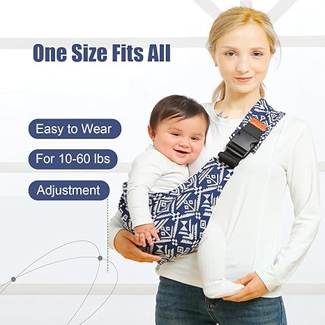 2024 New Baby Sling bärsele Nyfödd till småbarn